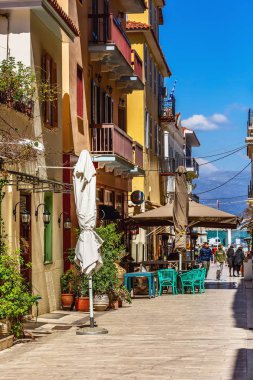 Nafplio, Yunanistan sokak manzarası