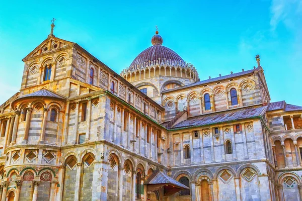 Katedra w Pizie we Włoszech — Zdjęcie stockowe