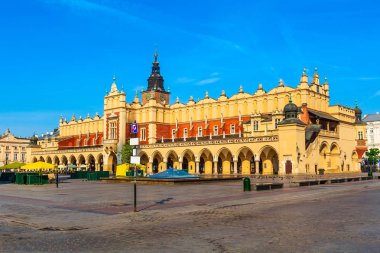 Krakow, Polonya ana pazar meydanı, Cloth Hall