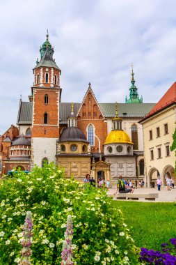 Krakow, Polonya, Wawel Kraliyet Kalesi