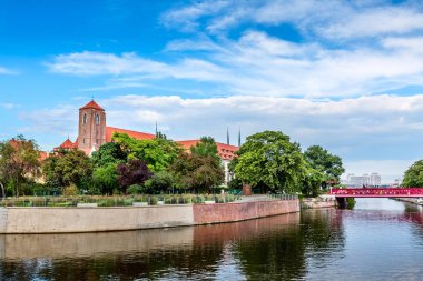 Wroclaw, Polonya Ostrow Tumski Adası