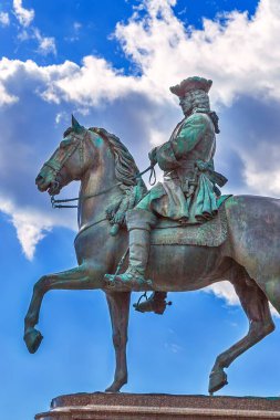 Viyana, Avusturya, Maria Theresia anıtının heykeli.