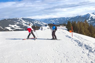 Saalbach-Hinterglemm, Avusturya kayak yamacı