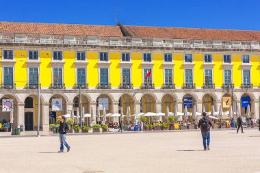 Praca do Comercio Lizbon, Portekiz 'de