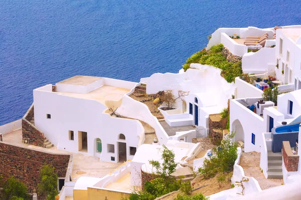 Oia Village in Santorini Island in Greece — Stock Photo, Image