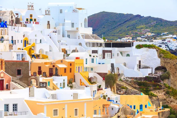 Oia Village in Santorini Eiland in Griekenland — Stockfoto