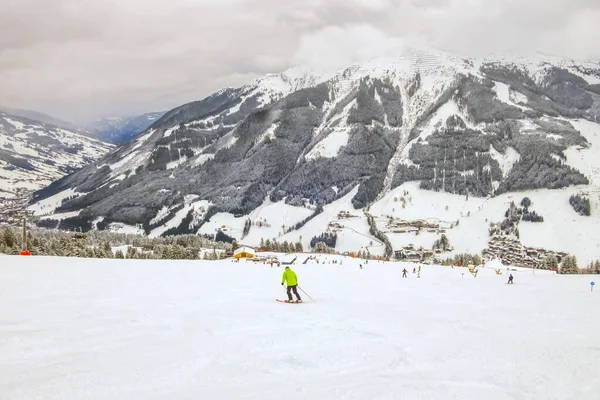 Saalbach-Hinterglemm, Österreich — Stockfoto