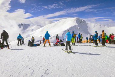 Saalbach, Avusturya kayak yamacı