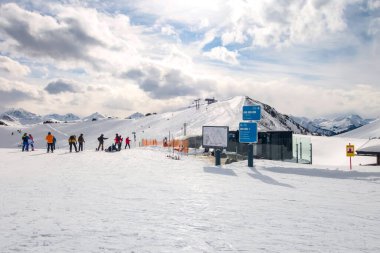 Saalbach-Hinterglemm, Avusturya kayak yamacı
