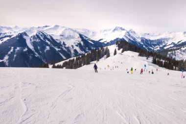 Saalbach-Hinterglemm, Avusturya kayak yamacı