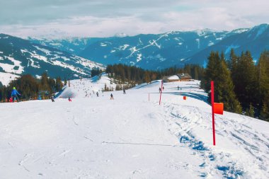 Saalbach, Avusturya kayak yamacı