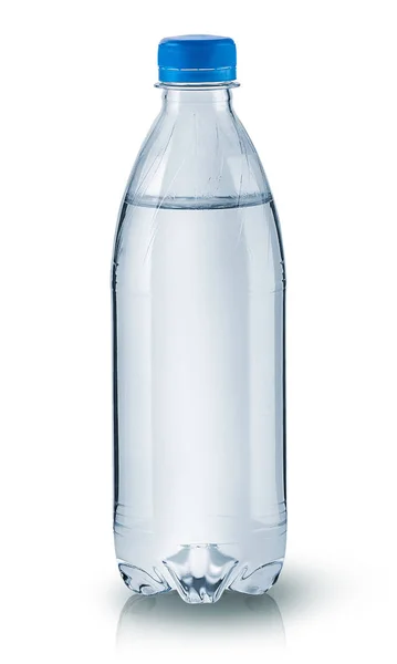 Bottiglia d'acqua di plastica chiusa — Foto Stock