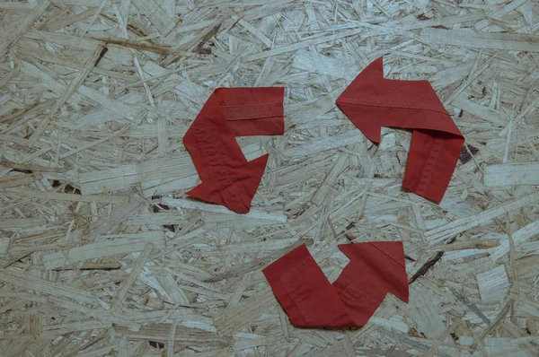 Recycle Logo Toned Image — Stock Photo, Image
