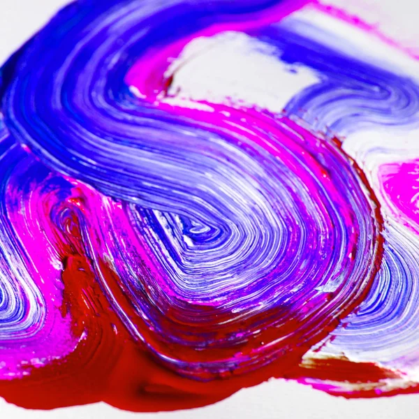 抽象的なカラフルな背景 キャンバス油彩画 色のテクスチャです アートワークのフラグメント 塗料のスポット ペイントの筆 現代美術 現代美術 カラフルなペイント渦巻き スペクトル — ストック写真