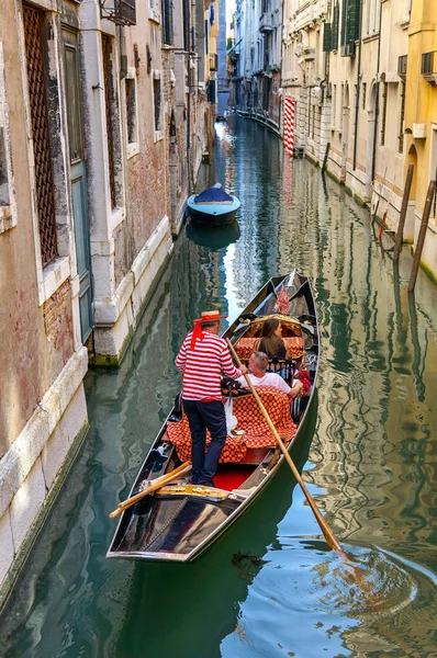 Venise Italie Juin 2019 Célèbre Vieille Ville Canal Gandole Venise — Photo