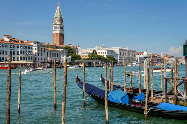 Venise Italie Juin 2019 Venise Avec Des Gondoles Célèbres — Photo