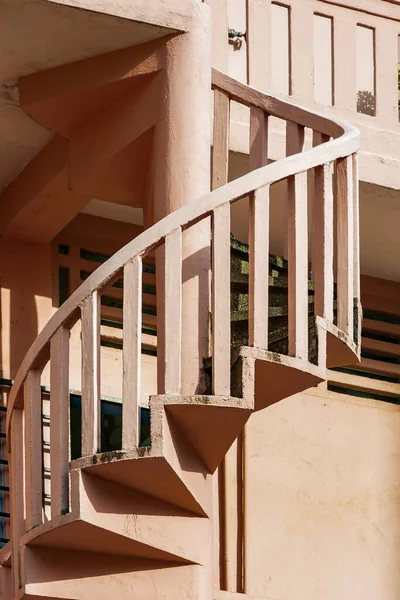 Escalera Caracol Pequeño Barrio India Singapur — Foto de Stock