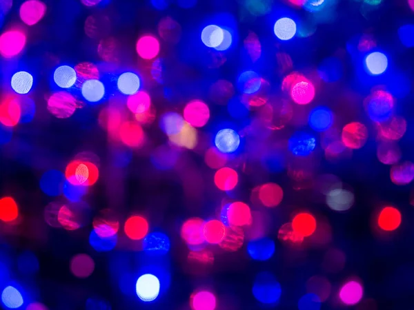 Bokeh Odlesk Blured Pozadí Noční Scény — Stock fotografie