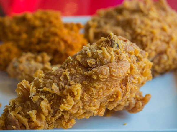 Ayam Goreng Ayam Pedas Wallpaper Makanan — Stok Foto