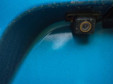 Geri görüş kamerası araba değiştirmek için emniyet konsepti ile şoför