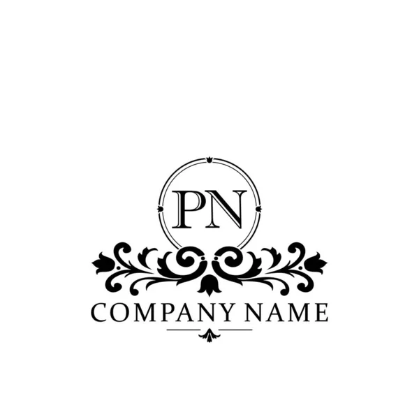 Původní Písmeno Jednoduchý Elegantní Design Monogram Logo — Stockový vektor