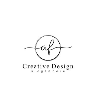 İlk logo kavramının ilk AF el yazısı.