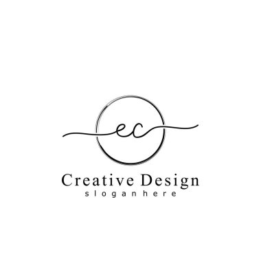 AK 'nin ilk logo kavramının el yazısı.