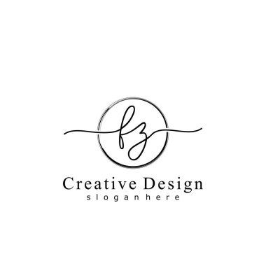 İlk logo kavramının ilk FZ el yazısı.