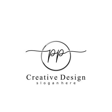 İlk logo kavramının PP el yazısı.