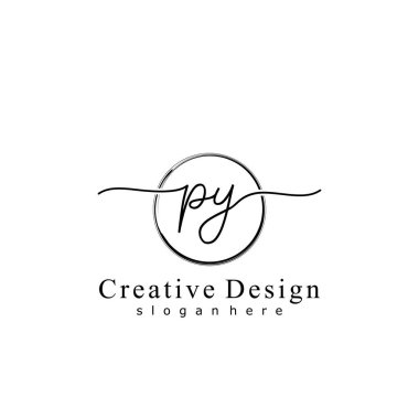 İlk logo kavramının ilk PY el yazısı.