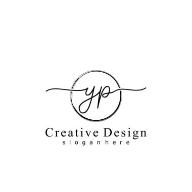 İlk logo kavramının ilk YP el yazısı.