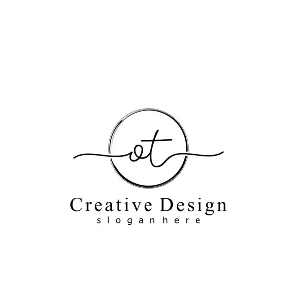 İlk logo kavramının ilk OT el yazısı.