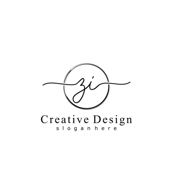 İlk logo kavramının ilk ZI el yazısı.