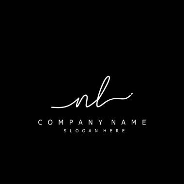 İlk logo kavramının ilk NL el yazısı.
