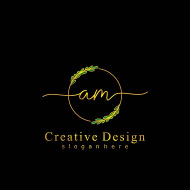 İlk logo kavramının başlangıçtaki AM el yazısı.