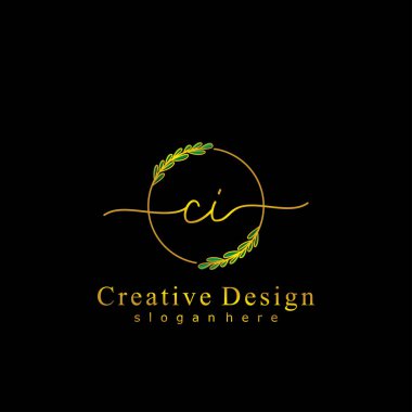 İlk logo kavramının ilk CI el yazısı.