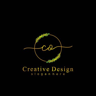 İlk logo kavramının ilk CO el yazısı.