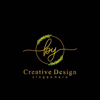 İlk logo kavramının el yazısına göre paraf.