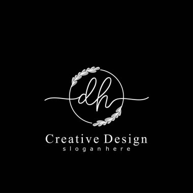 İlk logo kavramının ilk DH el yazısı.