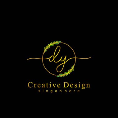 İlk logo kavramının ilk DY el yazısı.