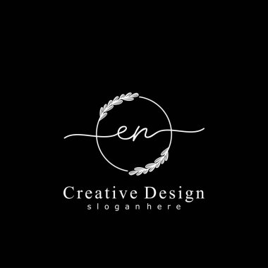 İlk logo kavramının ilk EN el yazısı.