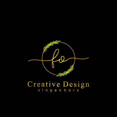 İlk logo kavramının ilk FO el yazısı.