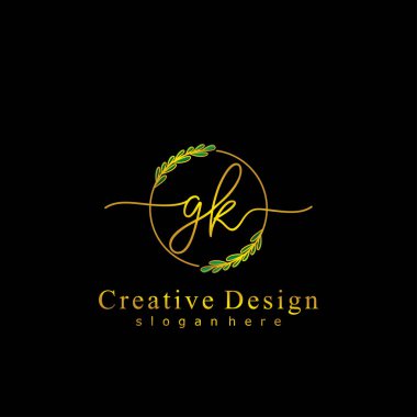 İlk logo kavramının ilk GK el yazısı.