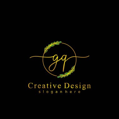 İlk logo kavramının ilk GQ el yazısı.