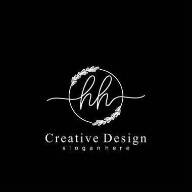 İlk logo kavramının ilk HH el yazısı.