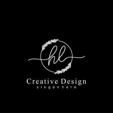 İlk logo kavramının ilk HL el yazısı.