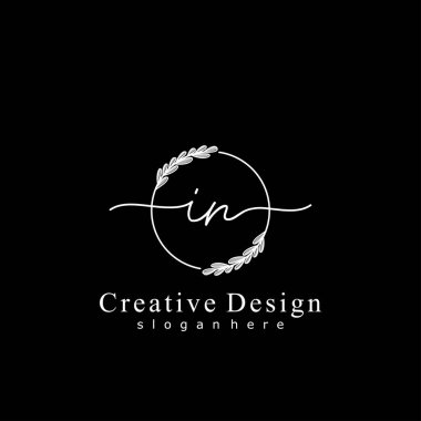 İlk logo kavramının ilk In el yazısı.