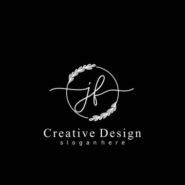 İlk logo kavramının ilk JFhand yazısı.