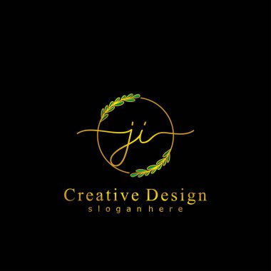 İlk logo kavramının baş JI el yazısı.