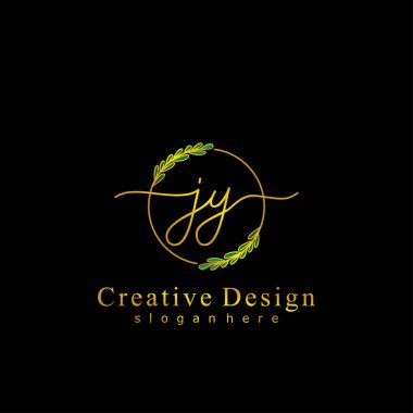 İlk logo kavramının ilk JY el yazısı.